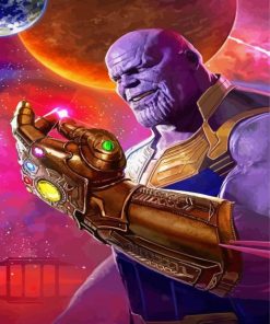 Powerful Thanos diamond painting