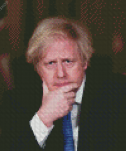 Prime Minister Of The Uk Boris Johnson diamond painting