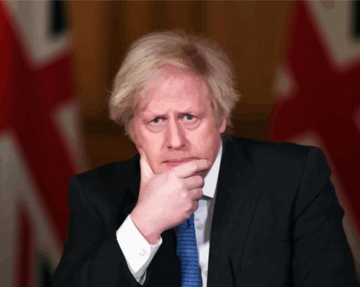 Prime Minister Of The Uk Boris Johnson diamond painting