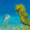 Sea Horse diamond painting