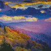 Smokey Mountains In United States diamond painting