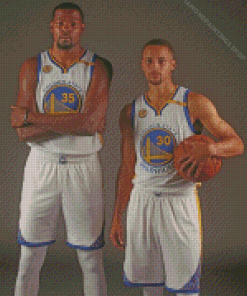 Steph Curry And Kevin Durant Golden State Warriors diamond painting