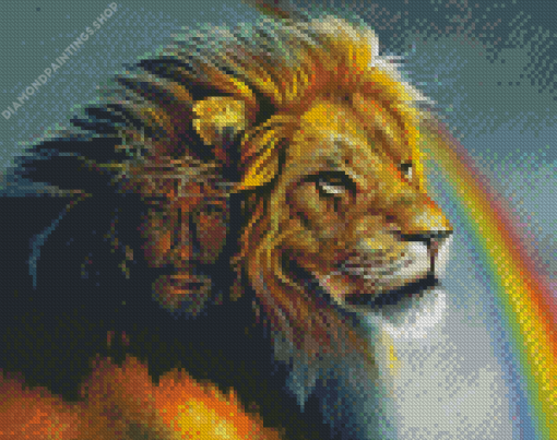 The Lion Of Judah Art diamond painting