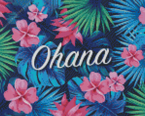 Tropical Ohana diamond painting