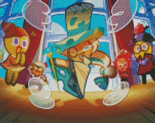 Video Game Cookie Run Kingdom diamond painting