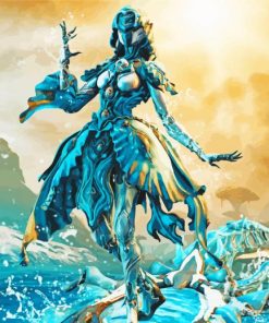 Warframe Character diamond painting