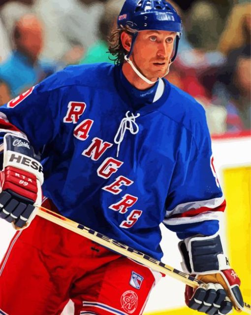 Wayne Gretzky Ice Hockey Player diamond painting