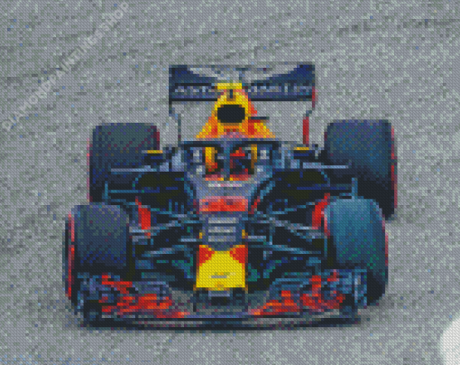 Aesthetic Aston Martin F1 Car diamond painting