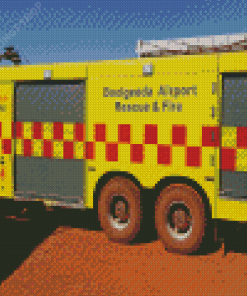 Australian Fire Trucks diamond painting