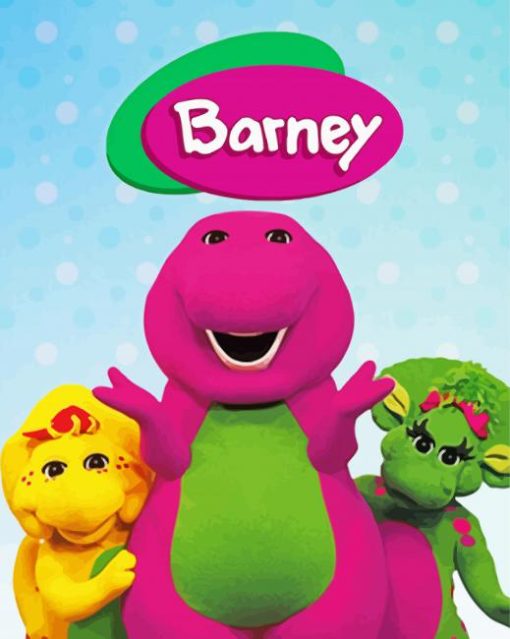 Barney And Friends diamond painting