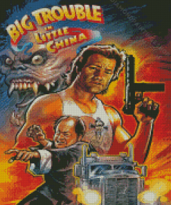 Big Trouble In Little China Illustration diamond painting