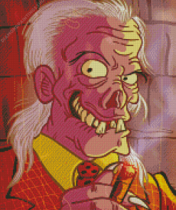 Crypt Keeper Smoking Art diamond painting