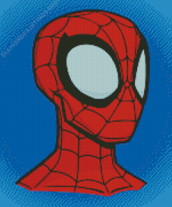 Easy Spiderman diamond painting