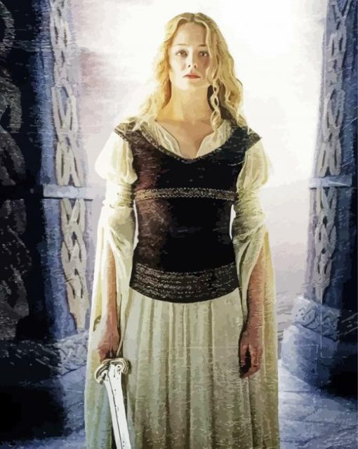 Eowyn Character diamond painting