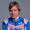 Fernando Alonso Formula One Driver diamond painting