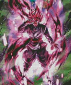 Goku Black Dragon Ball Character diamond painting