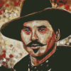 Gunfighter Doc Holliday Art diamond painting