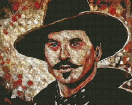 Gunfighter Doc Holliday Art diamond painting