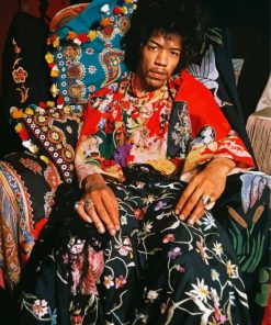 Jimi Hendrix diamond painting