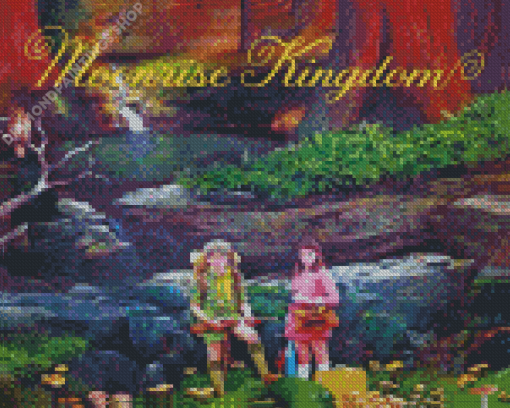 Moonrise Kingdom Poster diamond painting