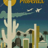 Phoenix City Poster diamond painting