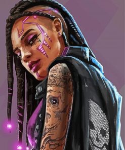 Punk Girl diamond painting