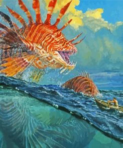 Sea Monster diamond painting