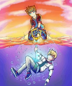 Sora And Roxas diamond painting