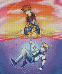 Sora And Roxas diamond painting