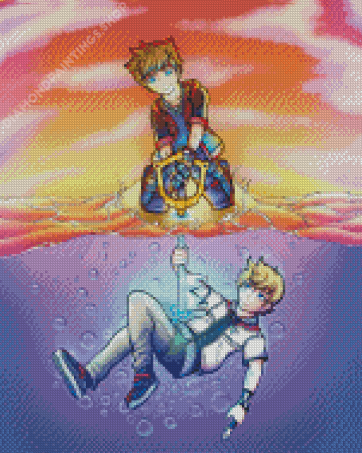 Sora And Roxas diamond painting