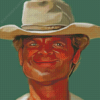 Terence Hill Caricature diamond painting