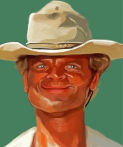 Terence Hill Caricature diamond painting