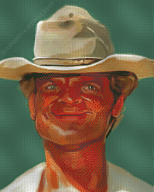 Terence Hill Caricature diamond painting