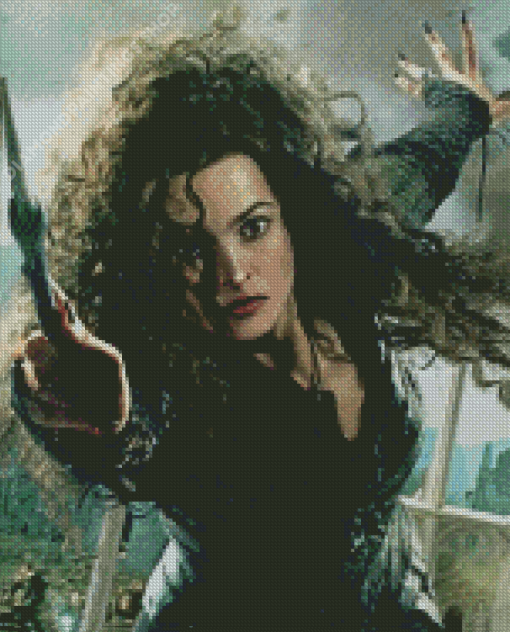 Aeshetic Bellatrix Lestrange diamond painting