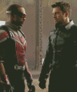 Aesthetic The Falcon And Winter Soldier diamond painting