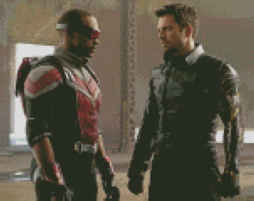 Aesthetic The Falcon And Winter Soldier diamond painting