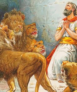 Aesthetic Daniel In The Lions Den diamond painting