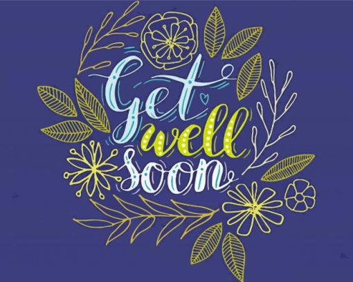 Aesthetic Get Well Soon diamond painting