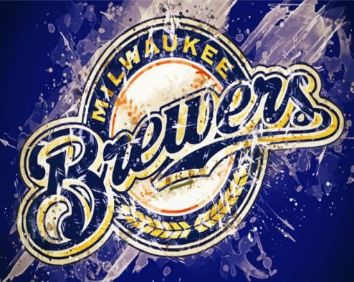 Aesthetic Milwaukee Brewers diamond painting