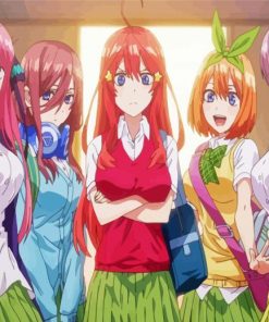 Aesthetic The Quintessential Quintuplets diamond painting