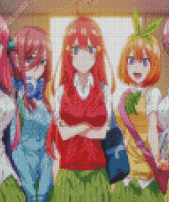 Aesthetic The Quintessential Quintuplets diamond painting