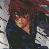 Aesthetic Rurouni Kenshin diamond painting