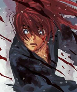Aesthetic Rurouni Kenshin diamond painting