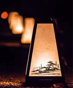 Beautiful Japanese Lamp diamond painting