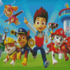 Cool Paw Patrol diamond painting