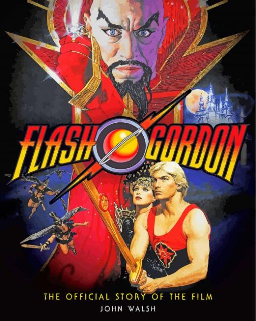 Flash Gordon diamond painting