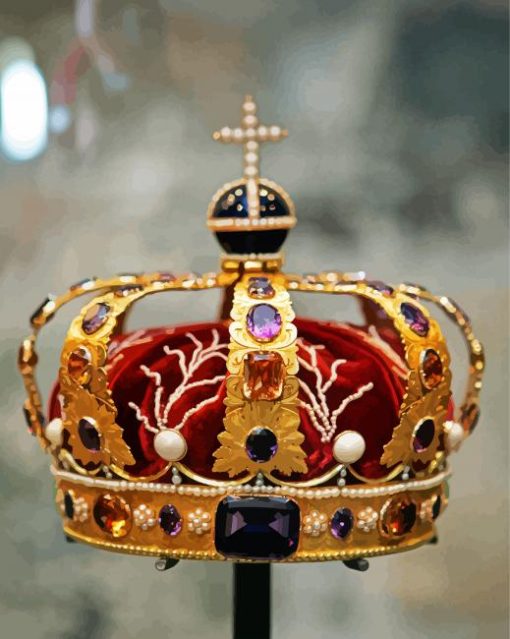 Queen Crown diamond painting