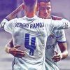 Sergio Ramos And Cristiano Ronaldo diamond painting