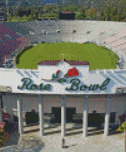 The Rose Bowl Stadium diamond painting