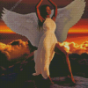 Aesthetic African Angel Diamond Paintings